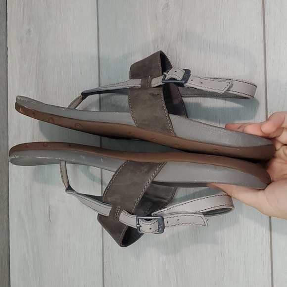 Chaco Women Maya II Outdoor Comfort Leather Sandals Flats shoes sz 9 - Picture 10 of 12